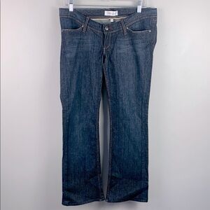 Habitual Dark Blue Low Rise Boot Cut Jeans